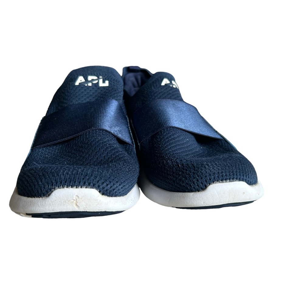 APL Women's Navy Slip-On Knit Sneakers - Picture 3 of 16